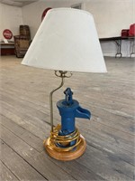 VINTAGE HAND PUMP LAMP