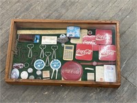COCA COLA COLLECTION SHADOW BOX TIME CAPSULE