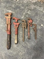 ANTIQUE PIPE WRENCHES