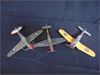 JOB LOT - (3) MODEL AIRPLANES - FIGHTER PLANES