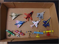 JOB LOT - (11) MODEL AIRPLANES - FIGHTER PLANES
