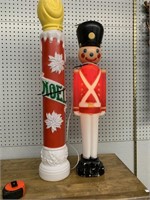CANDLE AND NUTCRACKER BLOW MOLD