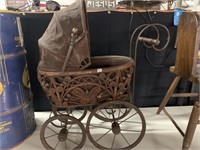 VINTAGE TOY BABY BUGGY