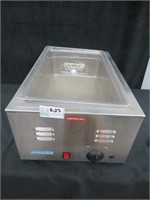 PATRIOT S/S C/T ELEC SINGLE WELL FOOD WARMER W LID