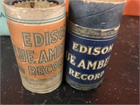 2 EDISON RECORDS