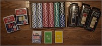 Poker Accessories - Poker Chips & Playing Cards