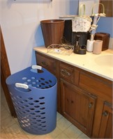 Laundry Basket, Curling Iron, Baskets & More