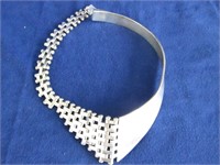 Sterling Silver Necklace Choker-162.8gr