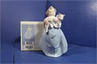 Lladro 9" Figurine "My Chubby Kitty" w/Box