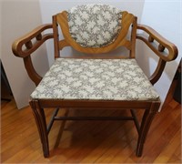 Upholstered/Wood Chair