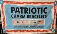 Patriotic Charm Bracelet Banners