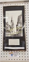 PRINT OF "CHARTRES STREET" IN NEW ORLEANS