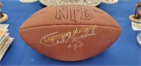 AUTOGRAPHED NFL FOOTBALL BY TED HENRICKS #82
