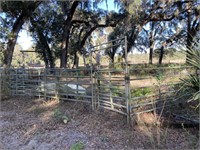 Fencing for horse pen