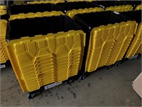 20 Stackable Crates & 2 Trolleys