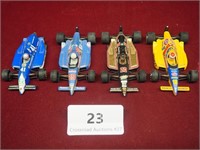 lot of 4 Onyx 90's Small Moto Collectable Cars