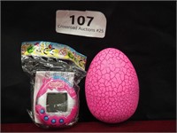 Tamagotchi Connection Chain in Pink Egg Case