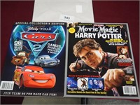 2 Collectable Magazines, Disney Pixar - CARS, Movi