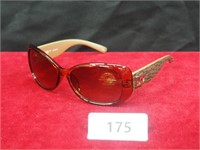Woman's Sun Glasses Brown Frame and Lens