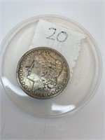 1884 U.S. Morgan $1 Silver Dollar Coin