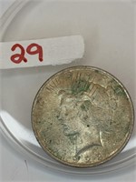 1923 U.S. Peace $1 Silver Dollar Coin