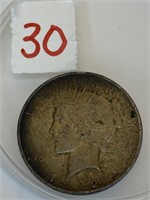 1922 U.S. Peace Silver $1 Dollar Coin