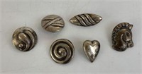 Sterling Silver Buttons