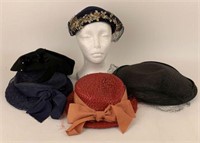 Assortment of Ladies Hats - Foleys, Renoir & More
