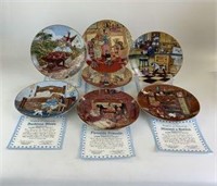 Hamilton Loveable Teddies Collection Plates