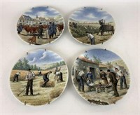 A. Lenoir Limoges Decorative Plates