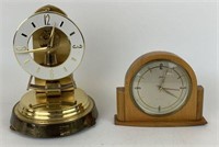 Clocks Including Shatz 8-Day Mechanical