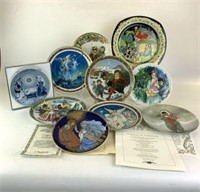 Holiday Theme Plates - Rosenthal Royal Windsor,