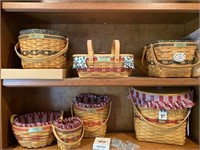 14 Longaberger Baskets Holiday & Magnets