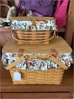 Longaberger Baskets, Picnic, Lunch Box