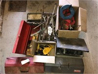Hand tools and tool boxes
