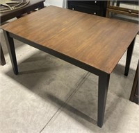(L) Wood Expandable Kitchen Table. 54” x 30-1/2”