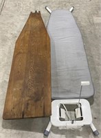 (Q) Wood and Standard Ironing Board