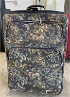 (H) Large Atlantic Suitcase. 30” x 10” x 22”