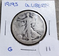 1919S Walking Liberty Half Dollar Good