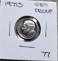 1971S  Roosevelt Dime Gem Proof