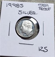 1998S  Roosevelt Silver Dime Gem Proof