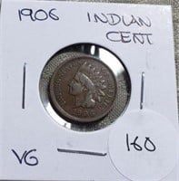 1906  Indian Head Cent VG