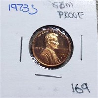1973S Lincoln Cent Gem Proof
