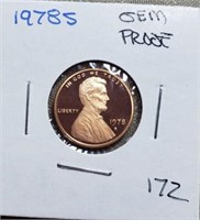 1978S  Lincoln Cent Gem Proof