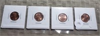 Set of 2010 & 2011 P&D Lincoln Cents MS65