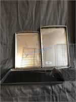 Baking Sheets/Cooking Racks-3 of each