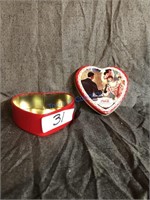 Coca-Cola Tin-heart shaped