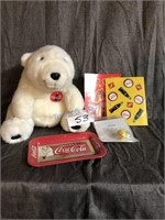 Coca-Cola Bear/Stickers/Marble