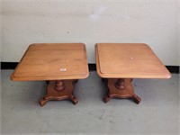 Set of two size tables