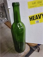 24 Green Glass Wine Bottles
